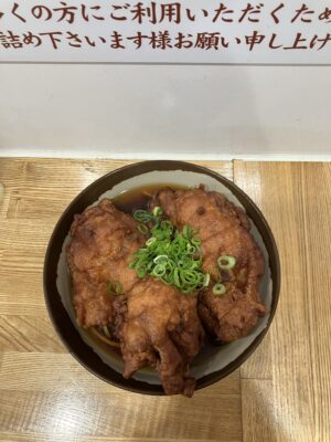 唐揚げそば2個2