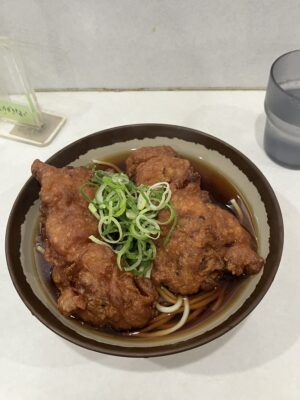 唐揚げそば2個3