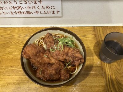 唐揚げそば4