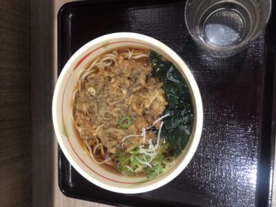 かき揚げそばその2