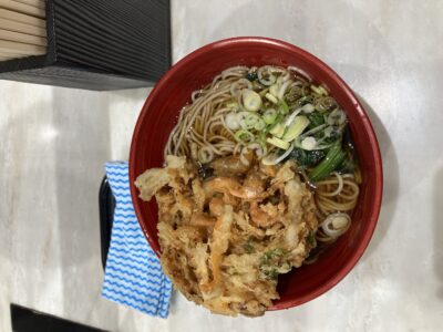 一ノ関の天ぷらそば