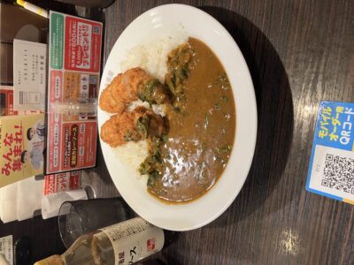 手仕込みチキンカレー